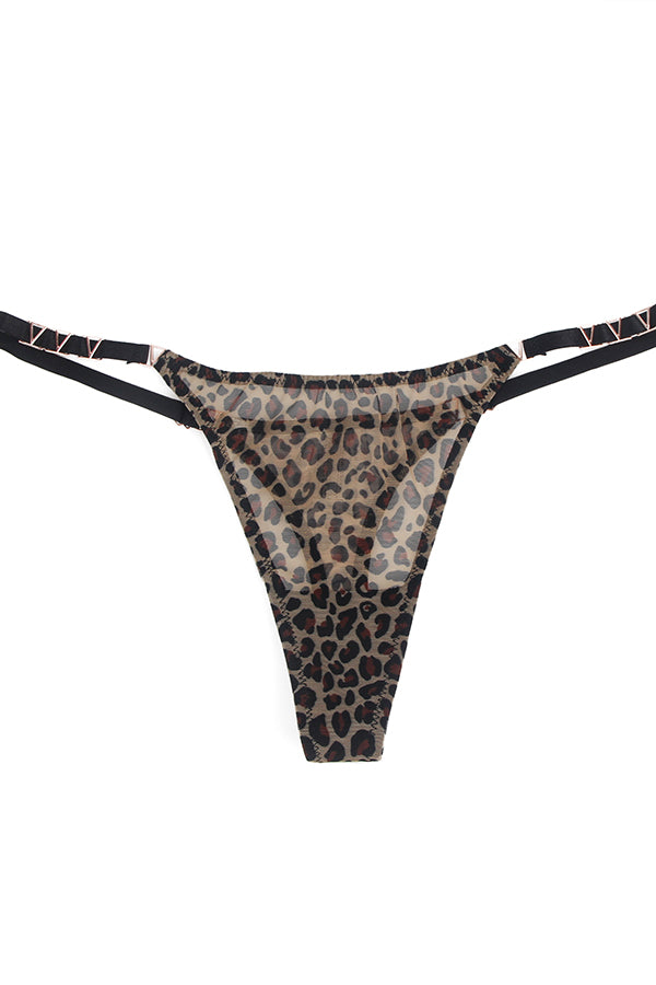 Sexy Leopard Print Thong