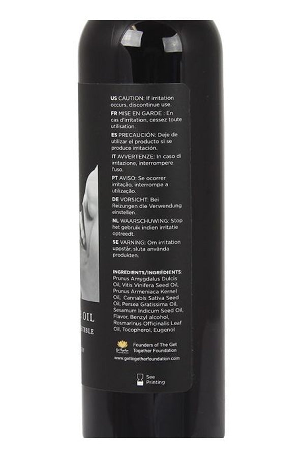 French Vanilla Edible Massage Oil