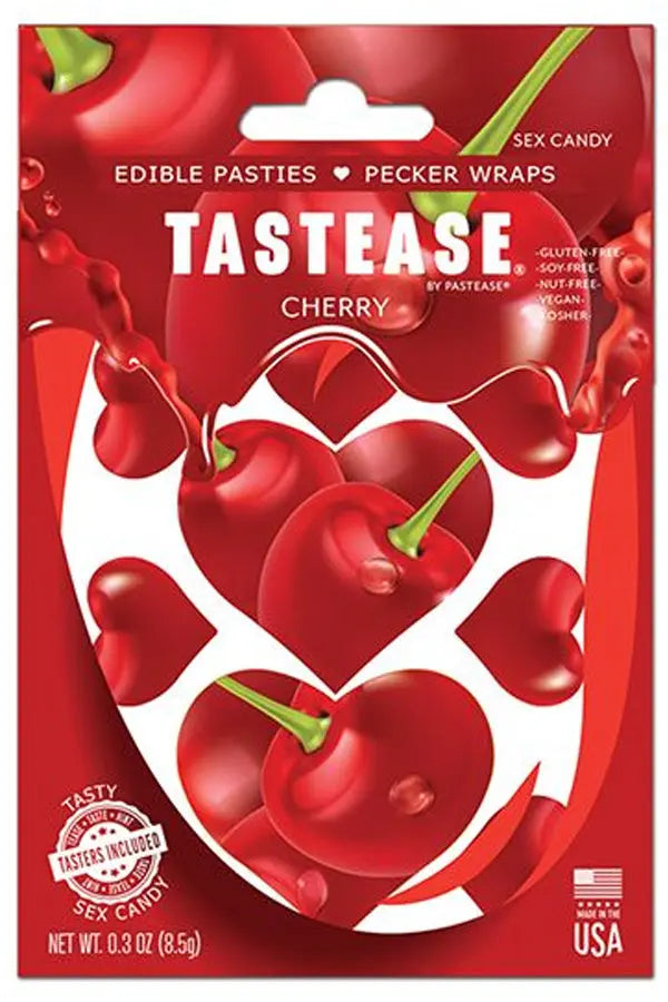 TASTEASE Heart Cherry Edible Pasties Eldorado