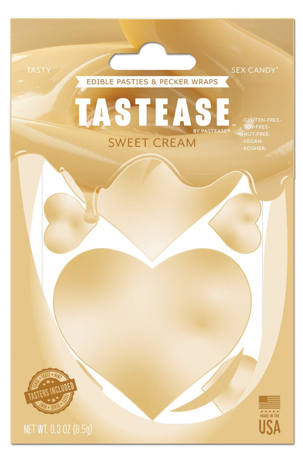 Sweet Cream Tastease Edible Pasties