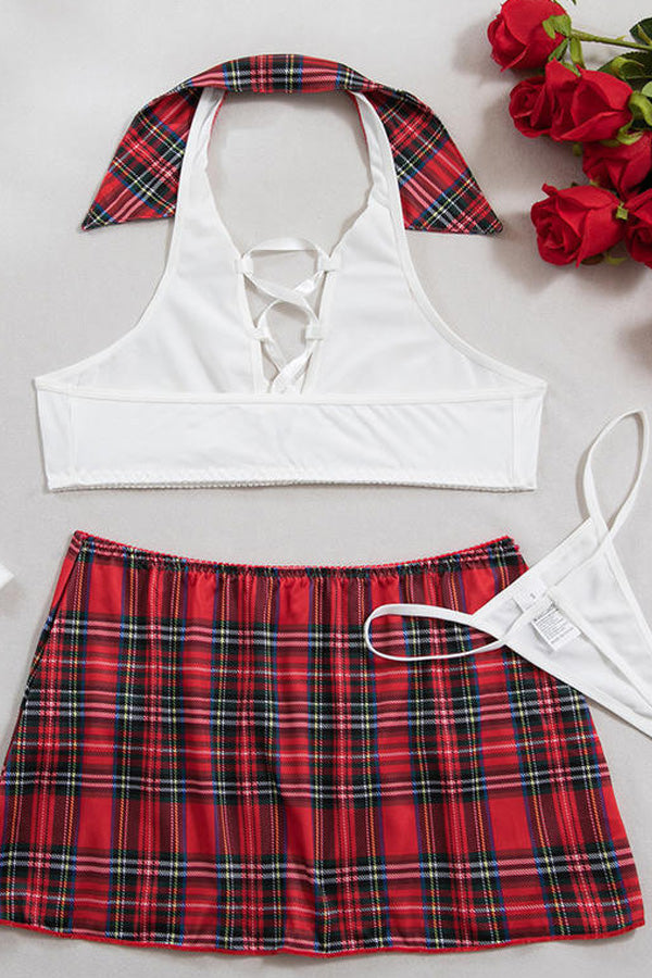 Sexy Schoolgirl Lingerie Set
