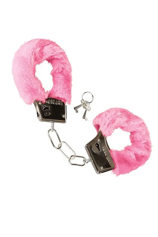 Pink Soft Faux Fur Handcuffs Eldorado