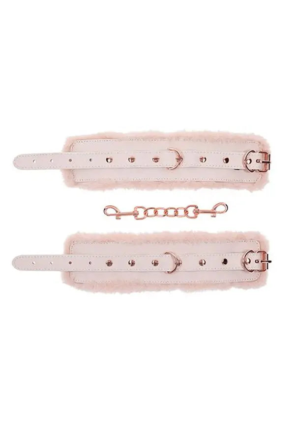 Peaches 'n CreaMe Fur Handcuffs Restraints Eldorado