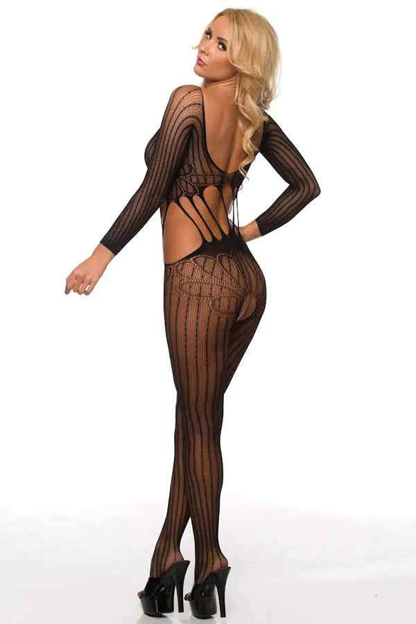 Love Bound Crotchless Bodystocking Velvet Kitten