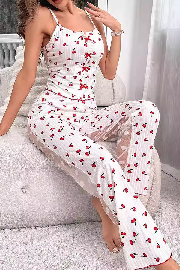 Cherry and Heart Sleep Set FineToo