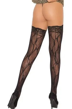 Silicone Top Thigh Hi - LingerieDiva