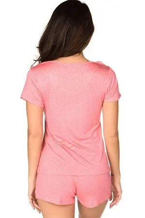 Pink With Love Short Set - LingerieDiva