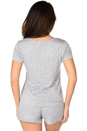 With Love Short PJ Set - LingerieDiva