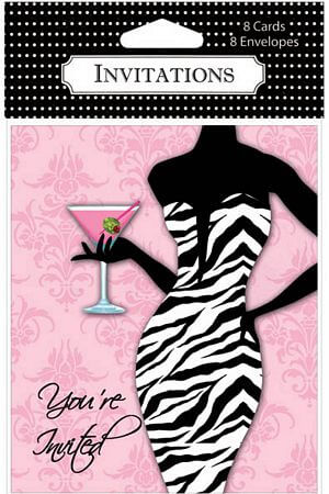 Girls Night Out Party Invitations - LingerieDiva