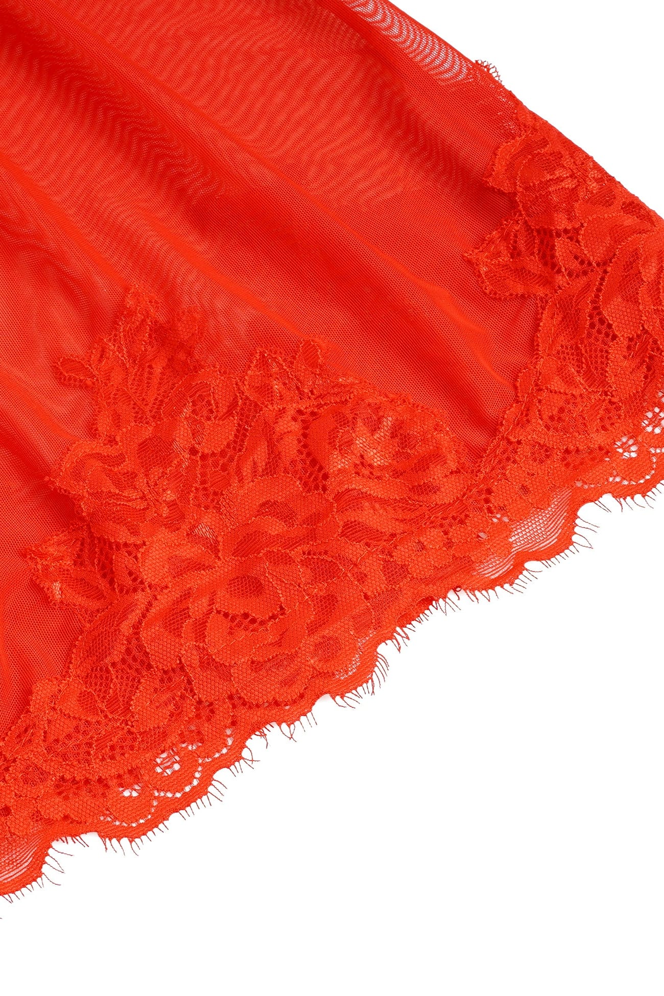 Red Lace Underwire Babydoll