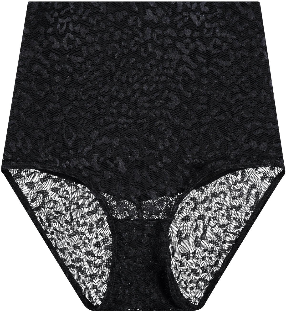 Wild Elegance : Designer Duo of Black Leopard Print Shaper Panties - Breathable Firm Control CocoLolos