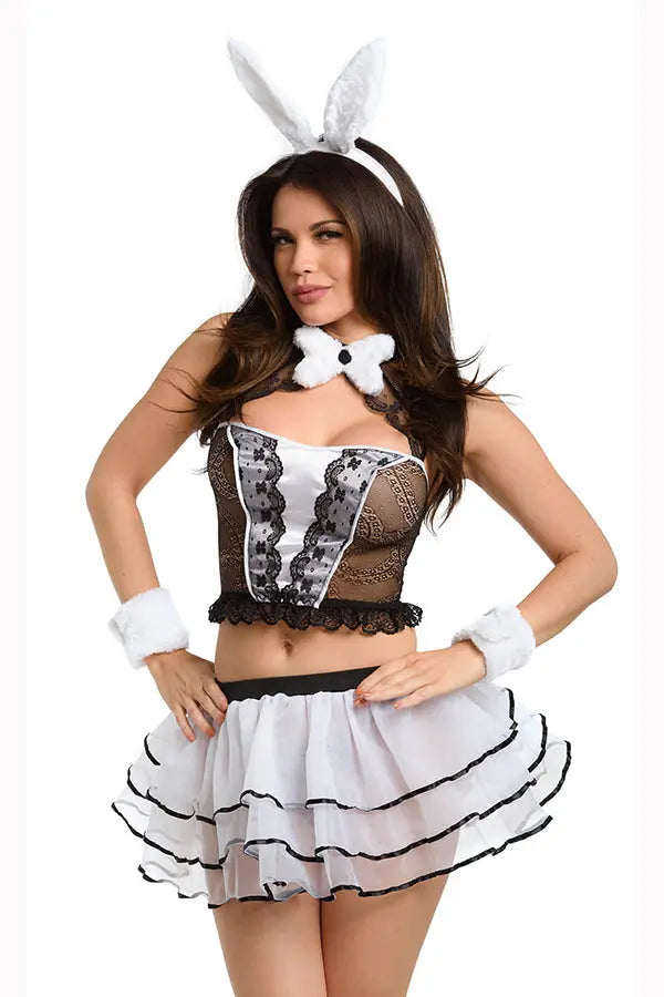Ruffle Me Up Bunny Costume Velvet Kitten