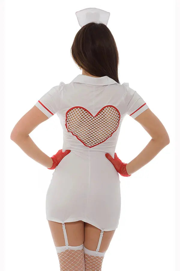 Hospital Hottie Costume Velvet Kitten