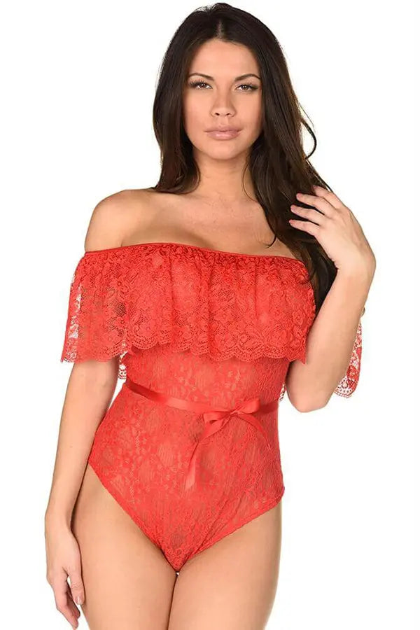 Senorita Lace Teddy Velvet Kitten