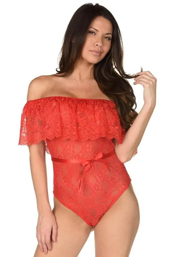 Senorita Lace Teddy Velvet Kitten