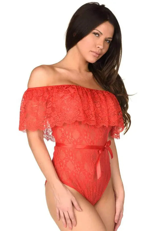 Senorita Lace Teddy Velvet Kitten