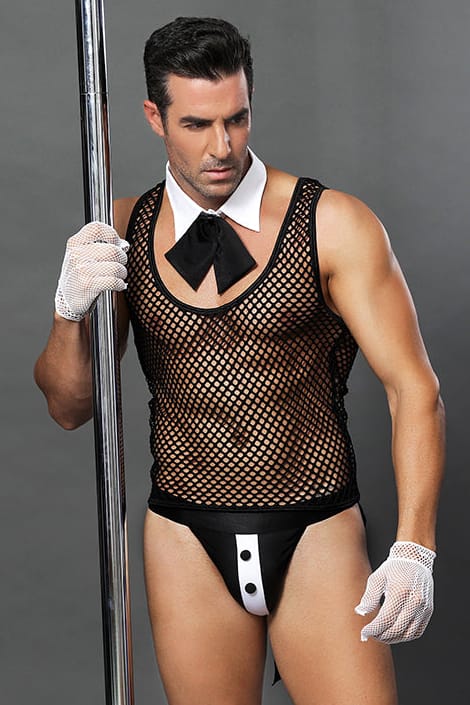 Men's Fishnet Tuxedo