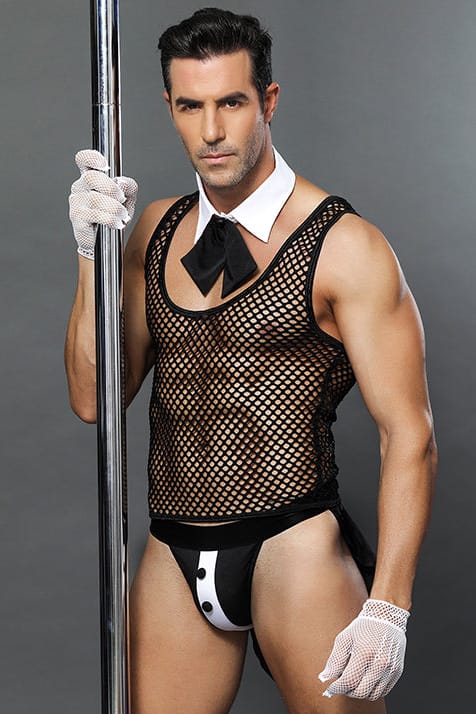 Men's Fishnet Tuxedo