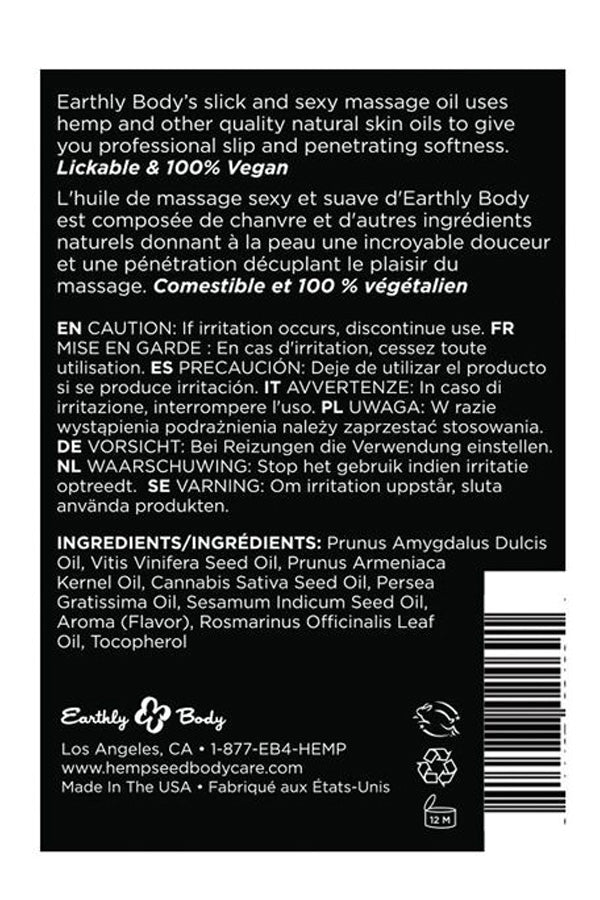 Mango Body Edible Massage Oil