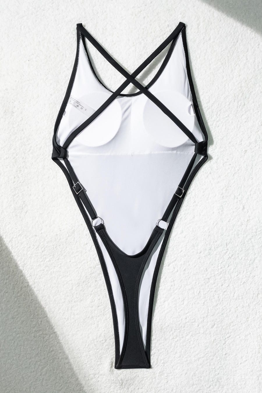 Sexy Black One-Piece Swimsuit