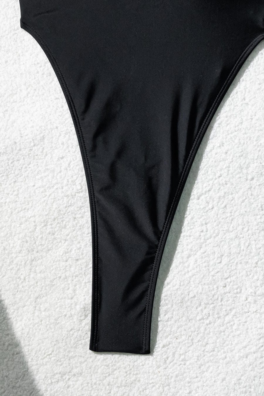 Sexy Black One-Piece Swimsuit