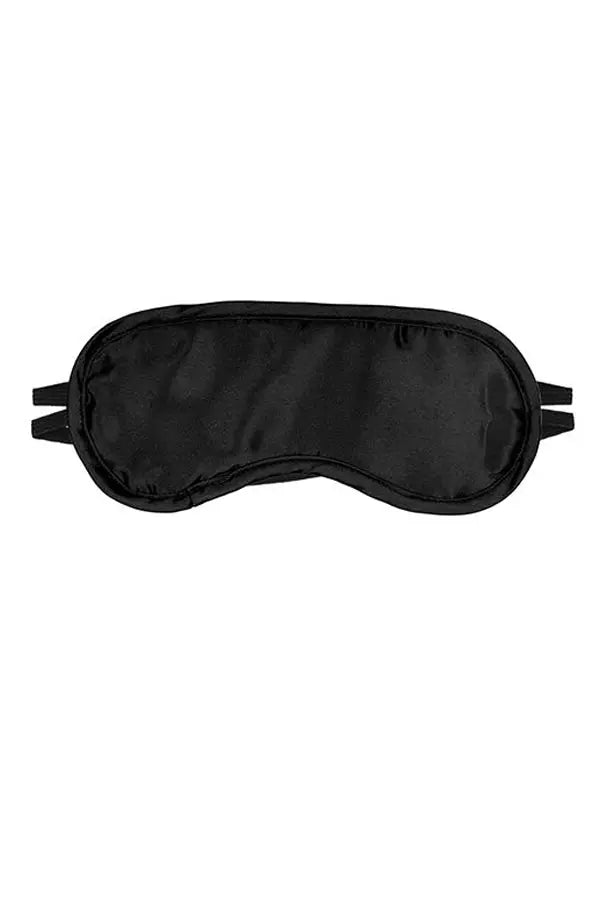 Erotic Black Satin Fantasy Blindfold Eldorado