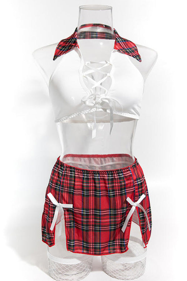Sexy Schoolgirl Lingerie Set