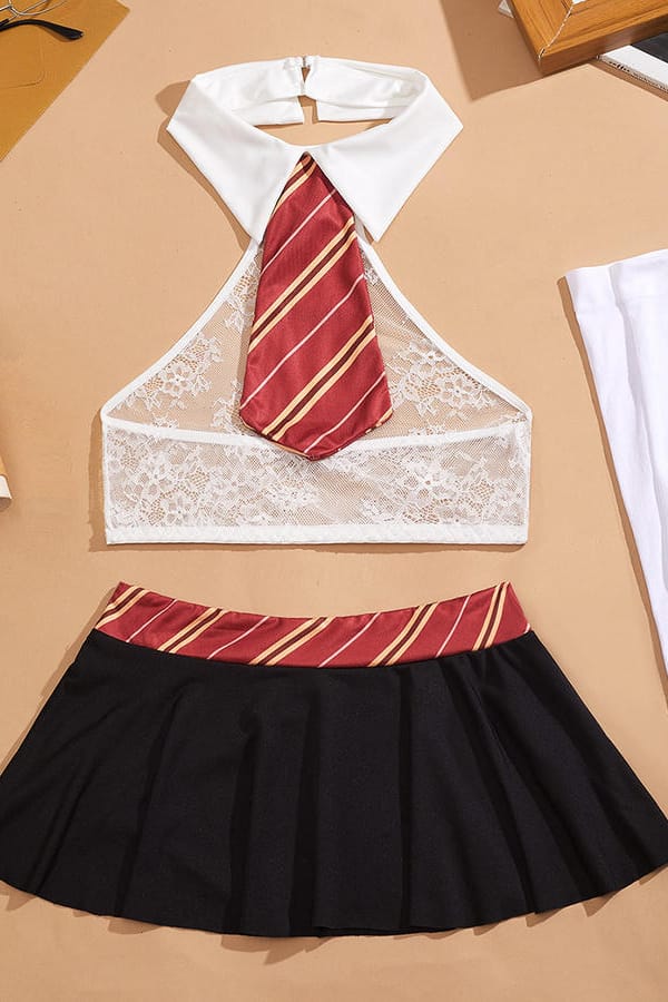 After Class Schoolgirl Lingerie Set