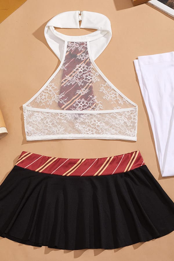 After Class Schoolgirl Lingerie Set