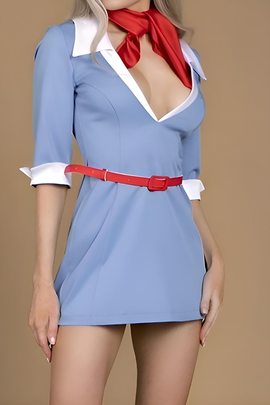 Sexy Flight Attendant Stewardess Costume