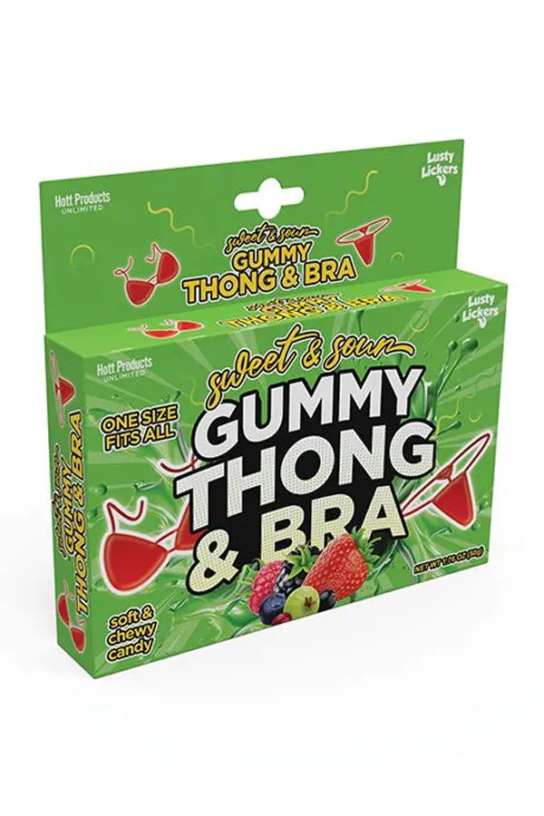 Sweet and Sour Gummy Thong and Bra Eldorado