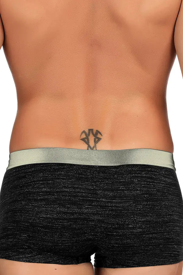 Men&#39;s Black Boxer Briefs Lingerie Diva