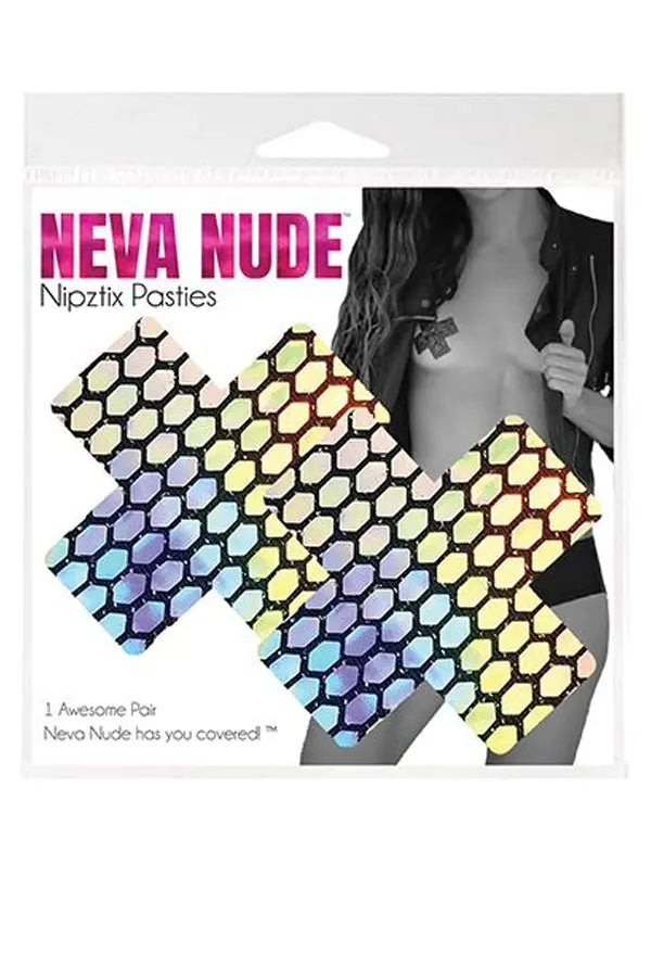 Mirrored Mayhem Holographic X Factor Pasties Eldorado