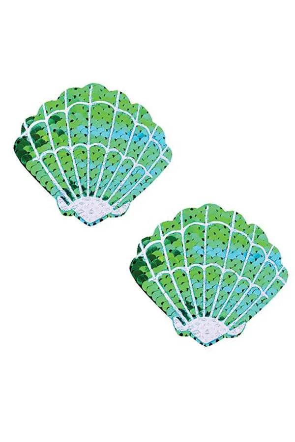 Sequins Sea Shells Under the Sea Pasties Eldorado