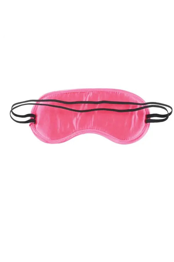 Hot Pink Sex and Mischief Satin Blindfold Eldorado