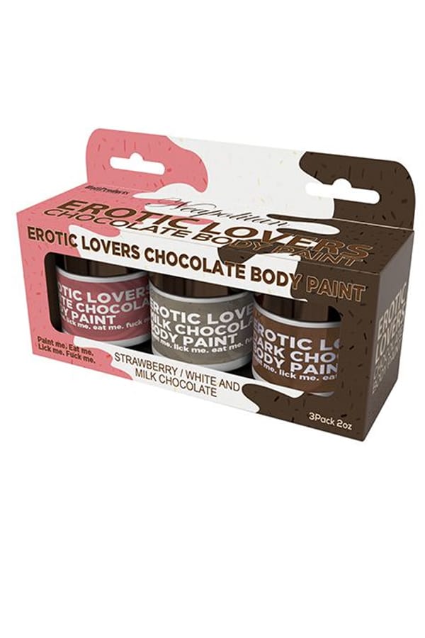 Erotic Chocolate Body Paints - Asst. Flavors