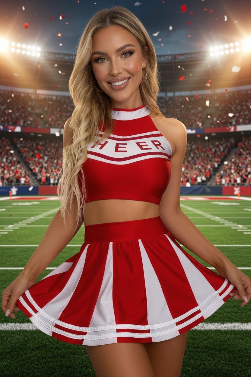 Bring the Pep Cheerleader Costume