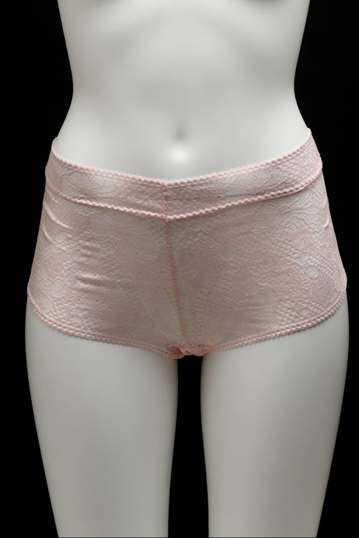 Plus Light Pink Cant Keep Up Boyshort