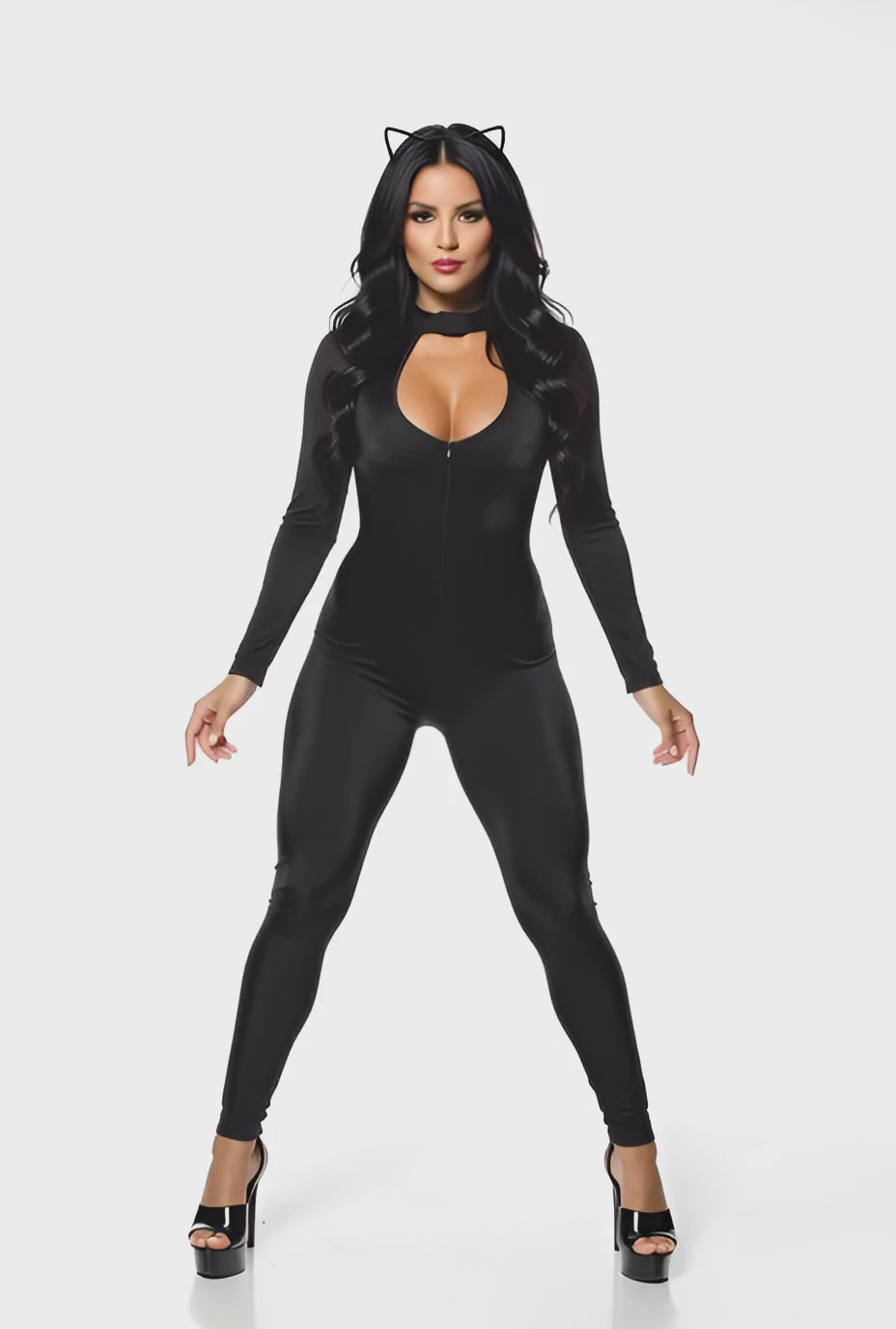 Black Wild Kitty Costume