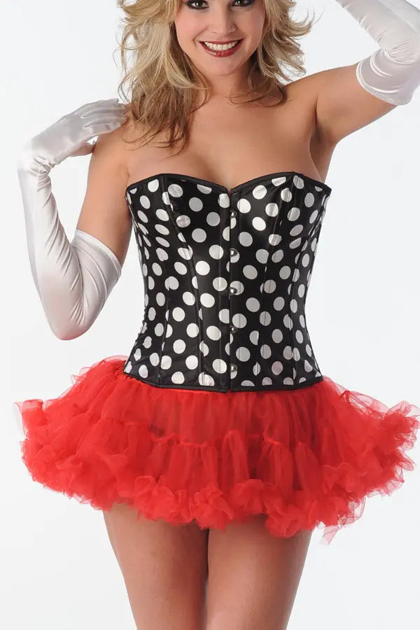 Red Chiffon Tutu Velvet Kitten