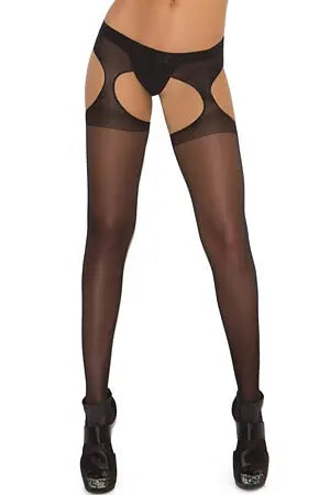 Sexy Sheer Suspender Pantyhose