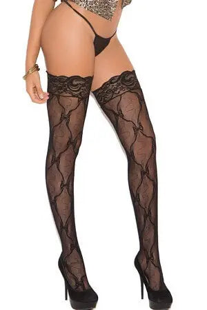 Silicone Top Thigh Hi - LingerieDiva