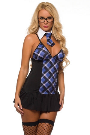 Extra Credit School Girl Costume - LingerieDiva