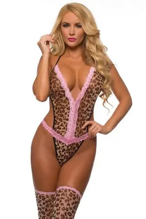 Cats Meow Teddy - LingerieDiva