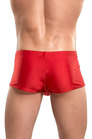 Mens Red Zipper Brief - LingerieDiva