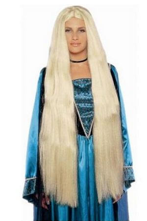 38 Inch Super Long Blond Wig - LingerieDiva