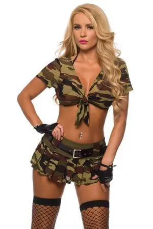 Boot Camp Babe Costume - LingerieDiva