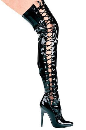 Thigh High 5 inch Lace Boot - LingerieDiva
