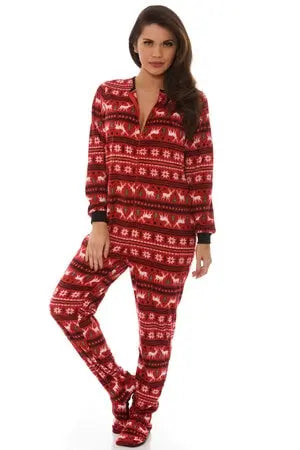 Footloose Footed PJ Velvet Kitten