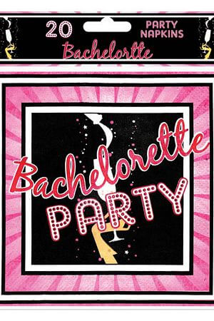 Bachelorette Party Napkins - LingerieDiva